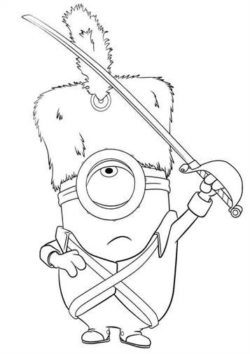 59 Bilder Zum Ausmalen Minions - Ausmalbilder für Kinder